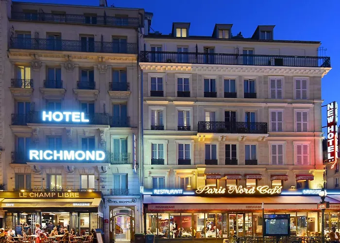 Hotel Richmond Gare Du Nord Parijs
